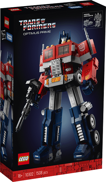 LEGO Fully Transforming Optimus Prime For New Transformers Line