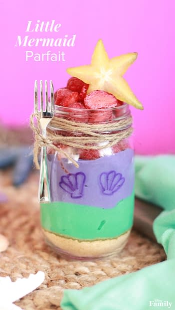 Nerd Food at Home: A Little Mermaid Parfait, Perfect for Every Merperson