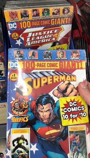 DC Comics Sell 10 Comics For $10 at Walmart