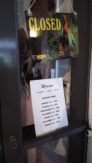 Orbital Comics In London Finally Closes