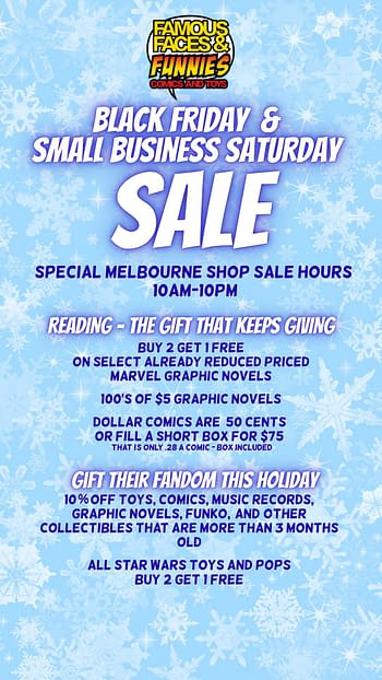 Black Friday Comic Book Stores