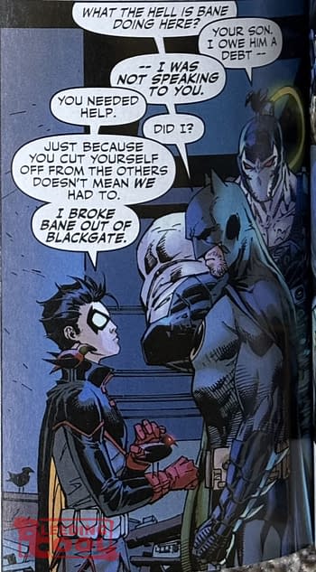 Damian Wayne And Bane In This Week's Batman #161 (BatSpoilers)