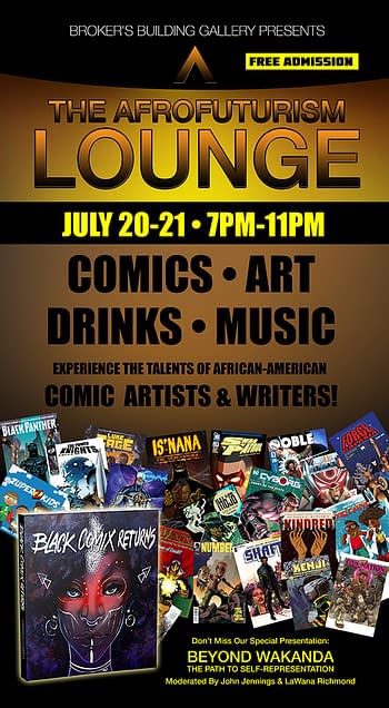 Dieselfunk Dispatch: SDCC Afrofuturism Lounge with LaWana Richmond, Keithan Jones, and Jason Reeves