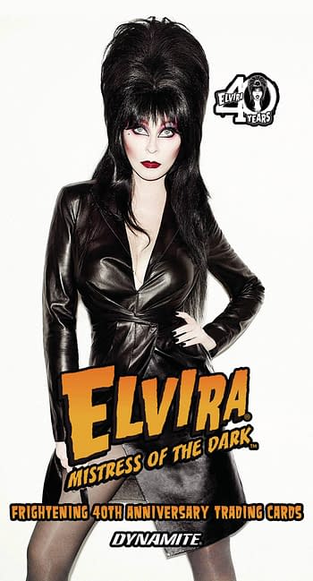 Cover image for ELVIRA 40TH ANN TRADING CARD SET WAX PACK