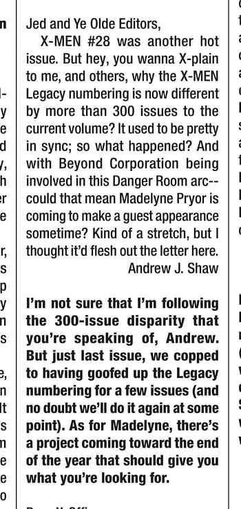 The Return Of Madelyne Pryor To The X-Men