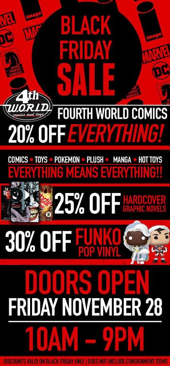 67 Black Friday Sales From Comic Book Stores Coming This Week