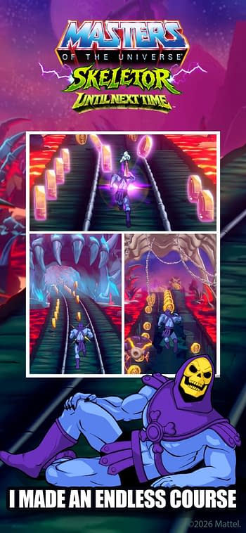 Mattel Releases Self-Published Mobile Game Skeletor: Until Next Time