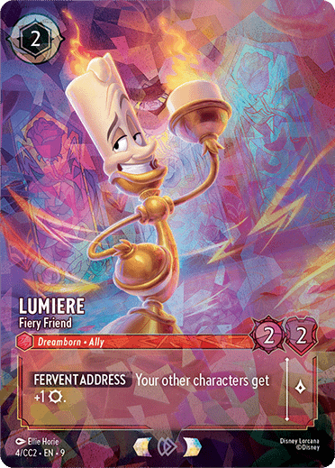 Disney Lorcana Curator's Beauty and the Beast Collection Revealed
