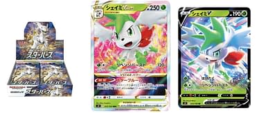 First Look At Shaymin V-Star From Pokémon TCG Japan: Star Birth