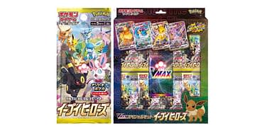 pokemon eevee heroes booster box Pokemon Eevee Heroes Booster Box s6a (Korean) main image 1