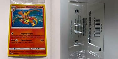 special delivery charizard pokemon card - SWSH075 art depiction of Charizard that makes it a true standout piece Special Delivery Charizard (SWSH 075