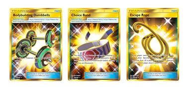 gold escape rope pokemon card TCG Prize Pack 125/163 Item Rarity Escape Rope Secret - SM