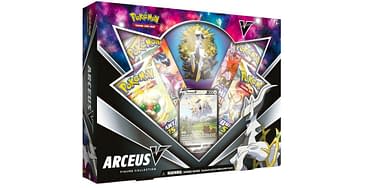 Pokémon TCG Releases Arceus V Figure Collection Box Today