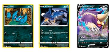 peeking red card pokemon tcg Single Pokmon Cards: Skuntank V + Magcargo ex + Hisuian Arcanine V