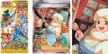 melony pokemon card full art Evolves from null Rules Attach a Water Energy card from your discard pile to 1 of your Pokémon V Melony 2021 Pokemon Chilling Reign