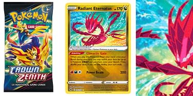 Pokmon TCG: Crown Zenith's English Radiant Eternatus Revealed