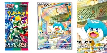 pokemon triple beat card list Which Pokmon TCG Triplet Starter Full Art Is Best Pokmon TCG Japan: Triplet Beat