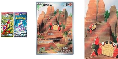 Pokmon TCG Japan: Scarlet & Violet Ex Preview: Klawf Art Rare Pokmon TCG Japan: Scarlet & Violet Ex Preview: Klawf Art Rare