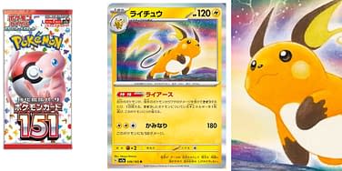 Pokmon TCG Reveals Pokmon Card 151: Raichu Pokmon TCG Reveals Pokmon Card 151: Raichu