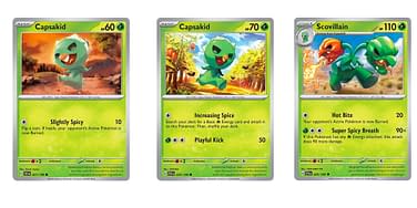 The Cards of Pokmon TCG: Scarlet & Violet Part 6: Capsakid Line