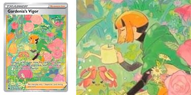 The Cards Of Pokmon TCG: Crown Zenith Part 71: Gardenia Illustration