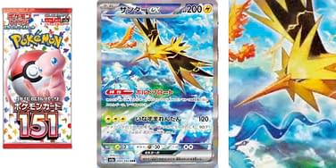 Pokémon TCG Reveals Pokémon Card 151: Zapdos Illustration Rare