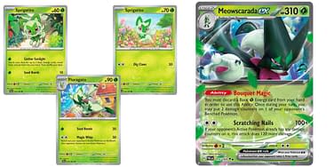 The Cards Of Pokmon TCG: Paldea Evolved Part 2: Sprigatito Line The Cards Of Pokmon TCG: Paldea Evolved Part 2: Sprigatito Line