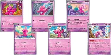 tinkatink pokemon cards Pokmon TCG: AR 076/071 SV2D Clay Burst Attack 2 Tinkatink | Paldea Evolved |