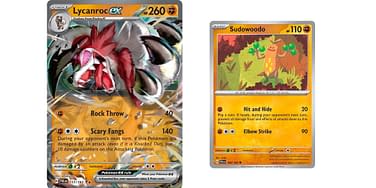 Cards Of Pokmon TCG: Paldea Evolved Part 25: Lycanroc & Sudowoodo