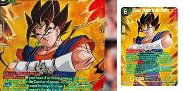 Dragon Ball Super Reveals Perfect Combination Cards: Vegito SPR Dragon Ball Super Reveals Perfect Combination Cards: Vegito SPR