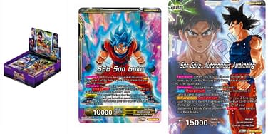 dragon ball super card game son goku the awakened power Reveals Perfect Combination: Awakening Leader 8x Leader 52x Common 36 x Uncommon 30x Rare 12x Super Rare 2x Secret Rare * Also includes Alternative art and/or design cards from the above types. This item is unavailable -