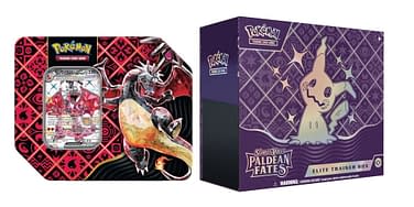 pokemon fusion booster box POKÉMON TCG Scarlet & Violet Paldean Fates Booster Bundle main image 1