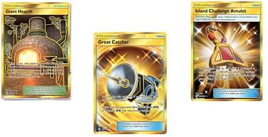 The Secret Rare Gold Cards Of Pokmon TCG: Cosmic Eclipse Part 1