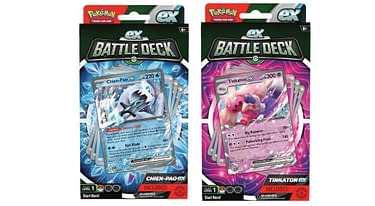 Pokmon TCG Chien-Pao & Tinkaton Ex Battle Decks Are Out