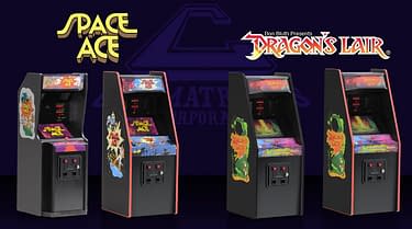 DRAGON'S LAIR SPACE ACE アーケードゲーム パンフレット Dragon's Lair / Space Ace - Universal (Video Game, 1984) - Japan