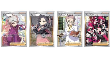 bede pokemon card full art Bede 207/202 Secret Rainbow Rare Full Art Pokemon Card Near Mint