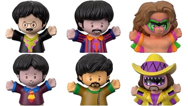 Fisher price beatles little hot sale people