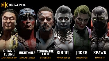 Mortal Kombat 11 Finally Reveals All Kombat Pack Characters