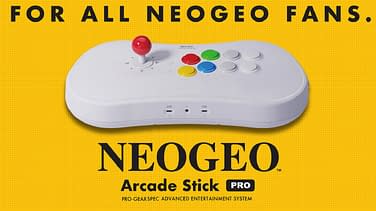SNK Announces The NEOGEO Arcade Stick Pro