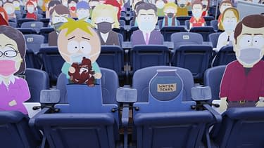 South Park' town showed up to watch the Denver Broncos game