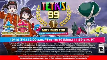 The Next Tetris 99 Maximus Cup Delves Back Into Pokémon