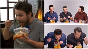 Always Sunny: The Gang Tackles Bags of Spaghetti & Other Bar Snacks