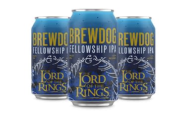 público Correspondiente a Humorístico Brewdog Announces New Lord Of The Rings Fellowship IPA