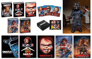 Chucky Bundle In August Form Scream Factory, Featuring NECA Figure