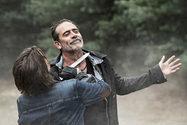 The Walking Dead: Jeffrey Dean Morgan on Negan Leaving Spoiler to Die –  TVLine