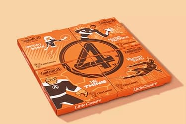 Little Caesars Teams With Marvel On Fantastic Four Pizza