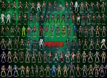 all predator figures