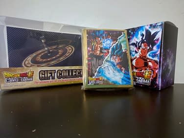 Opening A Dragon Ball Super Card Game Gift Collection