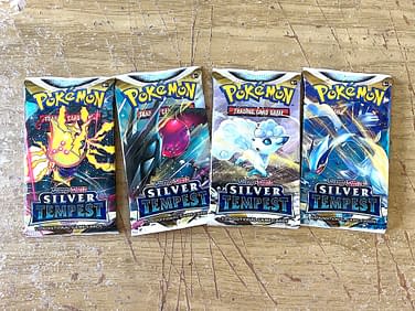 pokemon silver cards pack Amazon.com: Pokemon TCG Silver Tempest Booster Packs main image 0