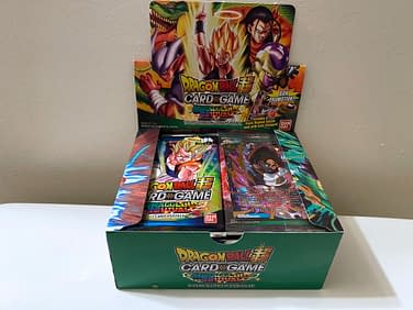dragon ball z booster box opening Booster